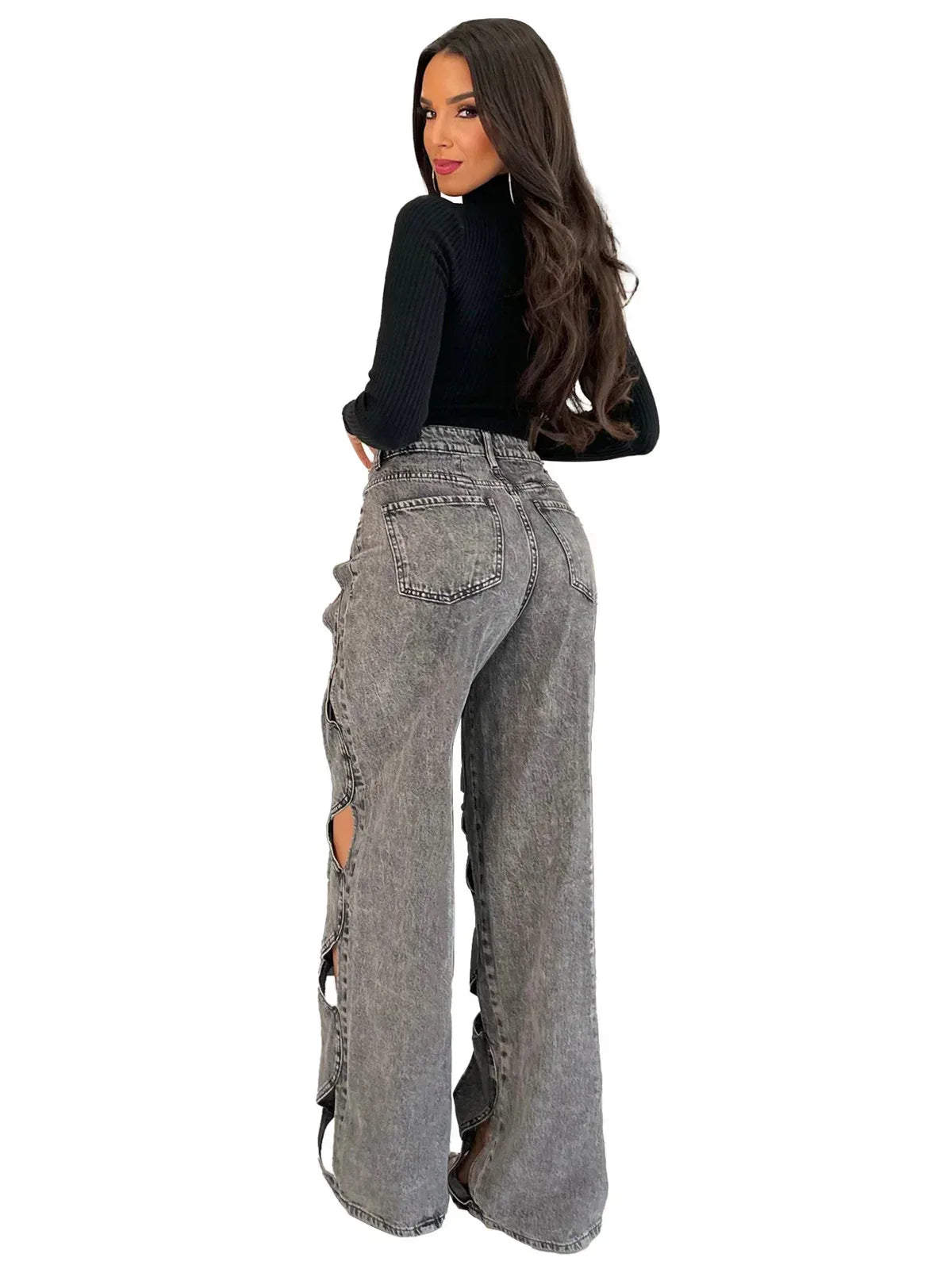 Casual Love Twist Jeans For Women - DanaFashionstore