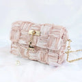 Ribbon gauze hand-woven chain bag - DanaFashionstore