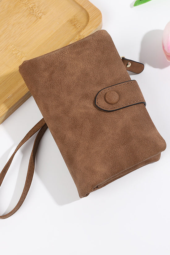 Short Korean Version PU Soft Leather Off Multi-slot Wallet And Coin Purse - Dana Fashion