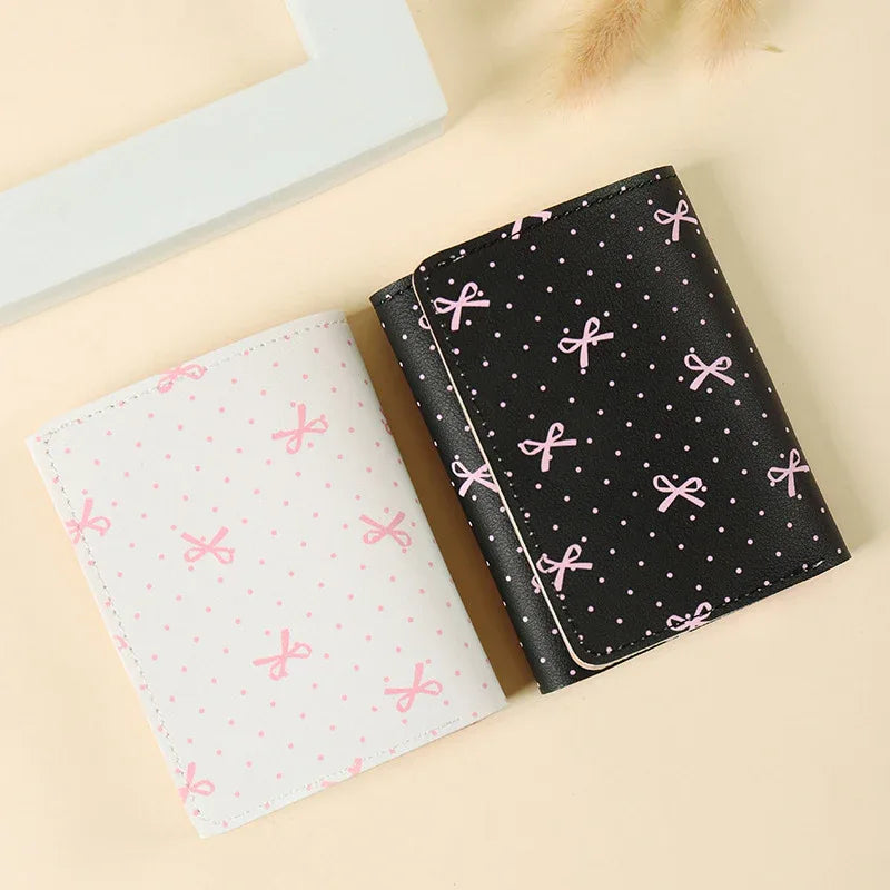 Butterfly-patterned Short Style Three-fold Wallet Multifunction - DanaFashionstore