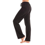 Drawstring Plaid Print Trousers Casual Loose Sports Home Pants Women - DanaFashionstore