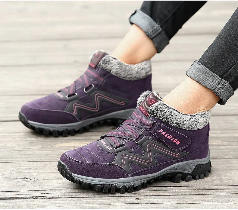 Winter warm and velvet thick couple shoes - DanaFashionstore