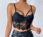 Sexy Lace See-through Chest Support Camisole - DanaFashionstore
