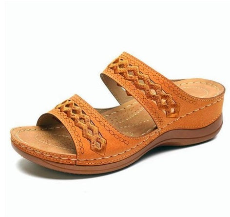 Car line non-slip lightweight slippers