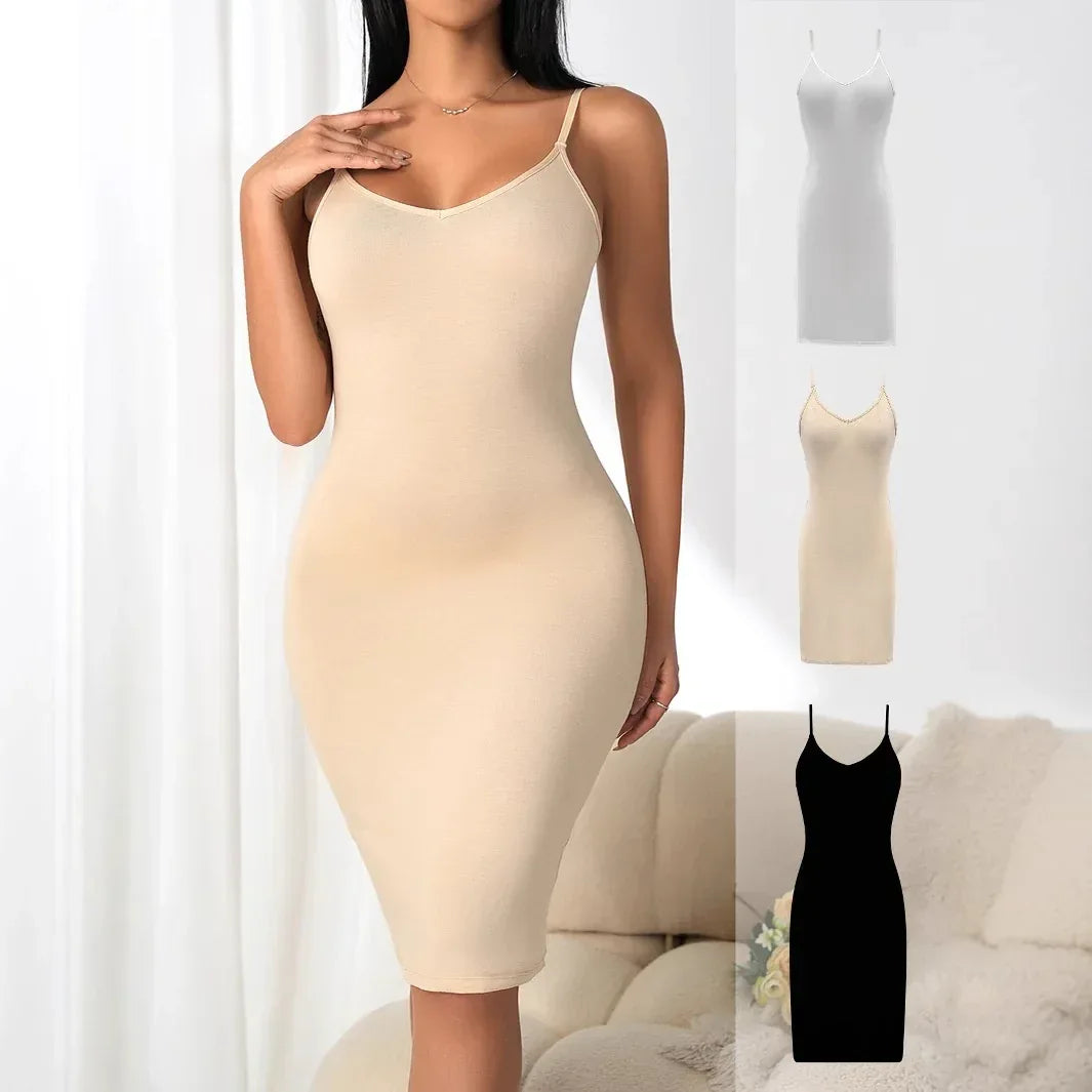 Sling Body Shaping Dress Women 2026 - Hip-Lift Belly Control Dress - DanaFashionstore