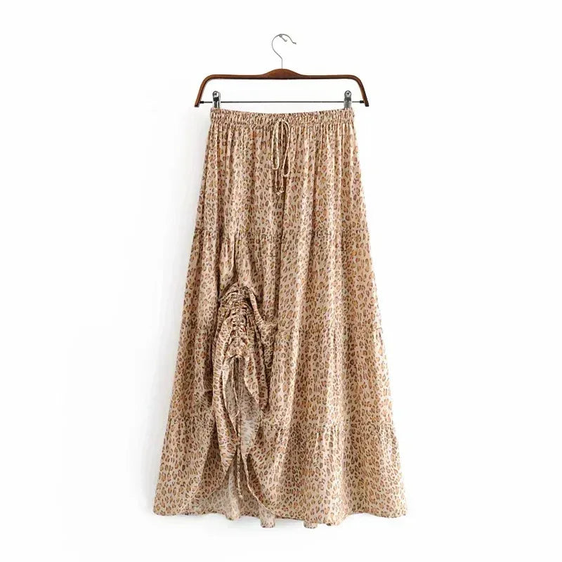 Printed pleated skirt - DanaFashionstore