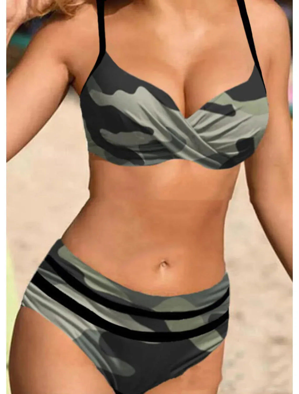 Stylish Two-piece High-waisted Bikini Woman - DanaFashionstore
