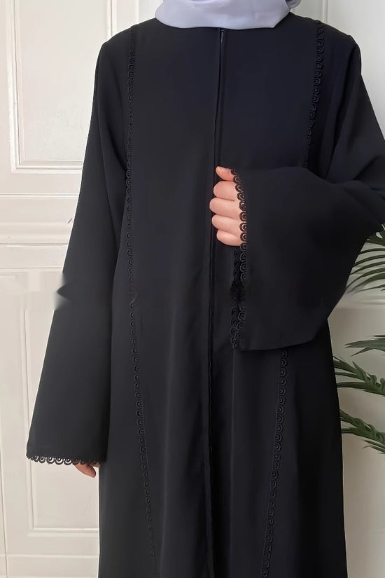 Minimalist Style Long-sleeved Cardigan Dress For Women