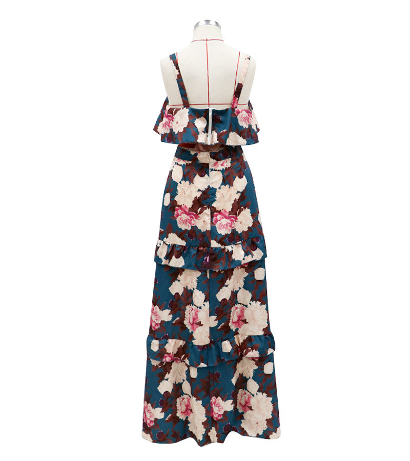 Two Piece Summer New Women's Dress With Sling