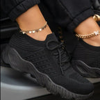 Women's Sneaker Thick Bottom Solid Color Dad Shoes - DanaFashionstore