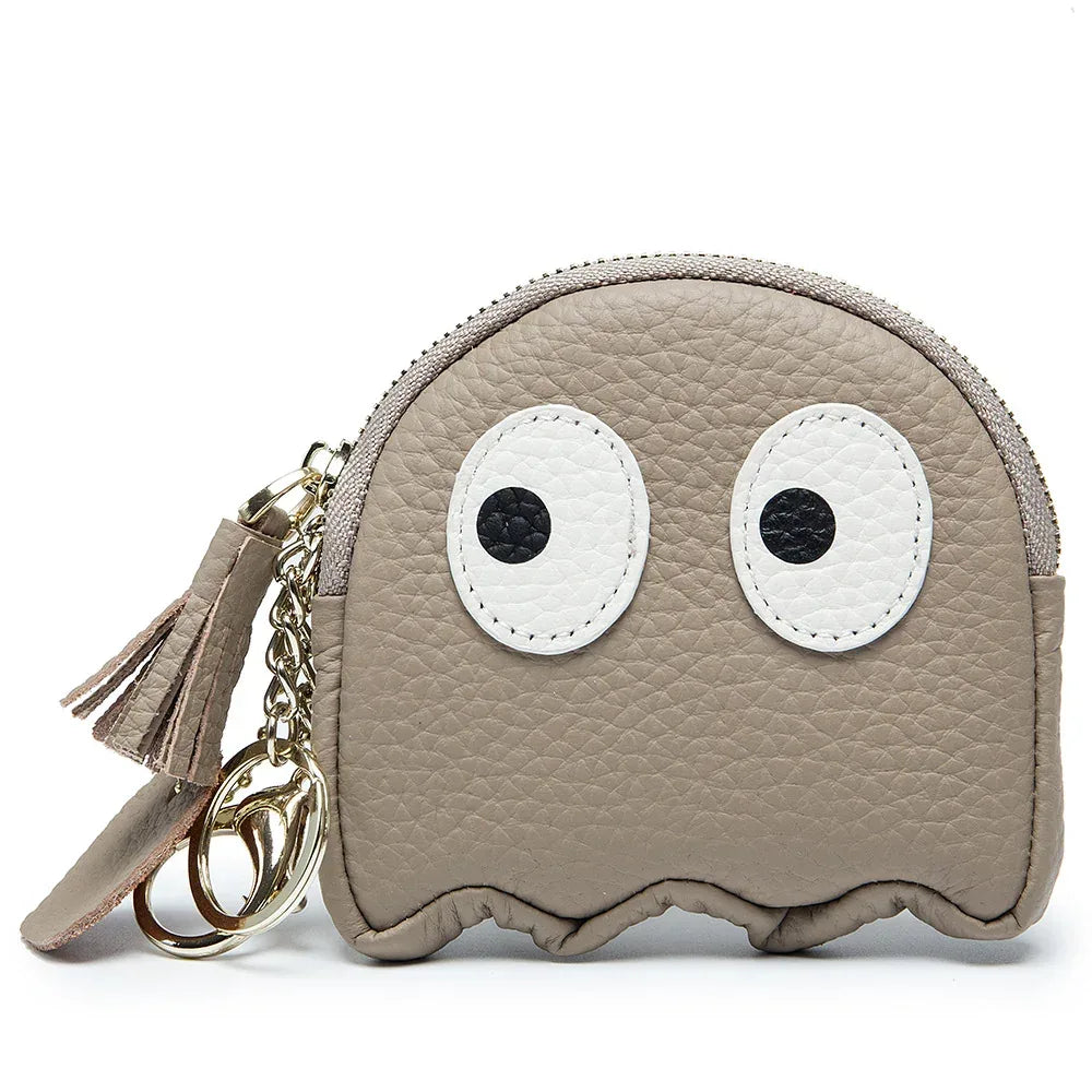 Genuine Leather Coin Purse Mini Cute Cowhide Coin Bag - DanaFashionstore