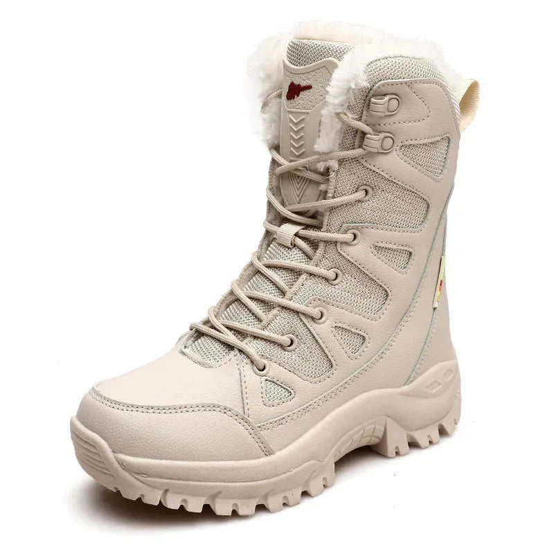 High-top Cotton Shoes For Lovers To Keep Warm In Winter And Thicken With Velvet - DanaFashionstore