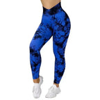 Seamless Tie Dye Leggings Women Yoga Pants Push Up Sport Fitness Running Gym Leggings - DanaFashionstore