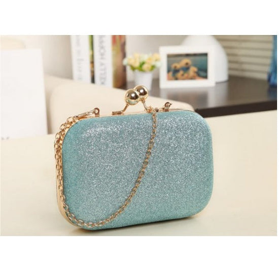 Women Handbag Evening Bags For Party New Women Chain Shoulder Bag Ladies Fashion Gold Clutch Box Bag Women Messenger - Dana Fashion