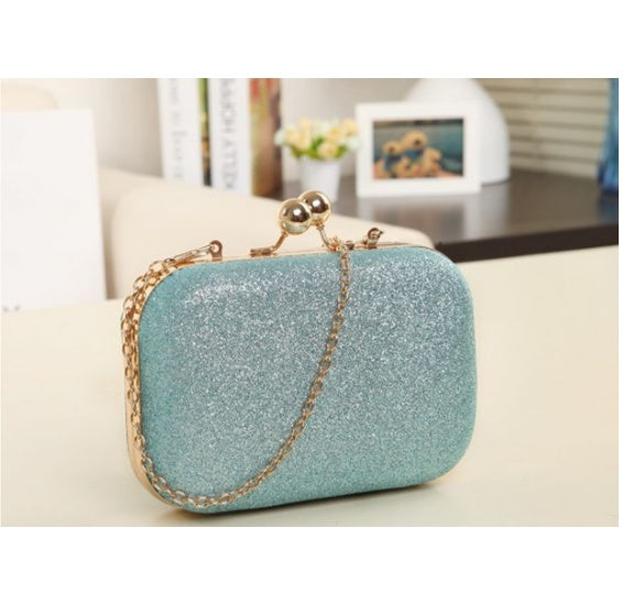 Women Handbag Evening Bags For Party New Women Chain Shoulder Bag Ladies Fashion Gold Clutch Box Bag Women Messenger - Dana Fashion