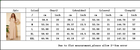 Middle East Muslim Women's Wear Swing Dress