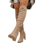 Side zip over the knee boots - DanaFashionstore