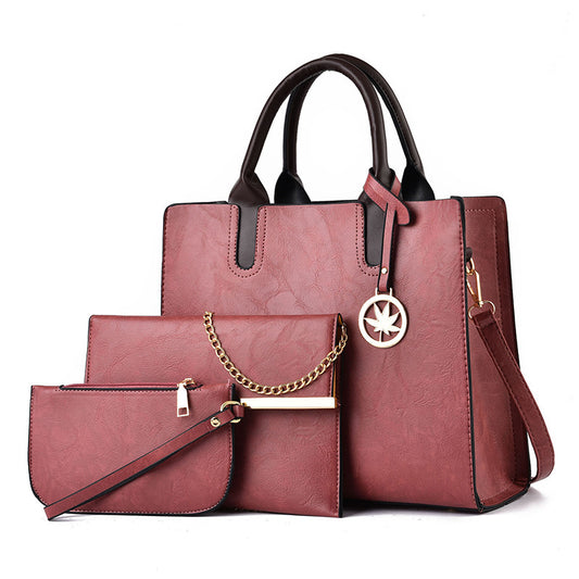 Women's Large Capacity Three-piece Messenger Bag - Dana Fashion