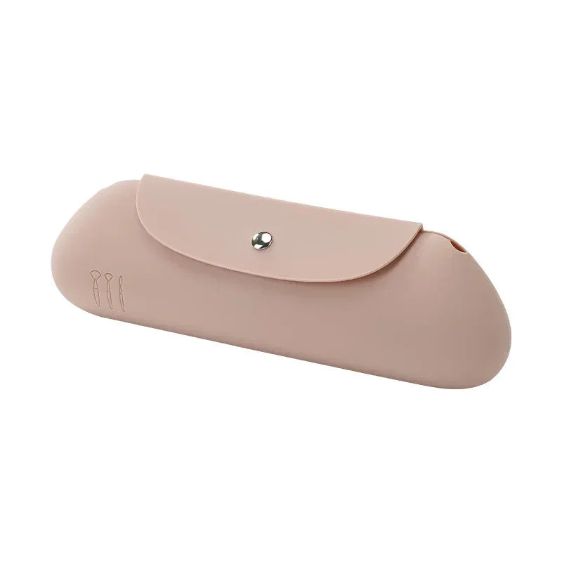 Silicone Storage Beauty Bag Dustproof Makeup Brush Tool - DanaFashionstore