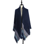 Women's Cashmere-like Plus-sized Double-sided Qicaigei Scarf Shawl - DanaFashionstore
