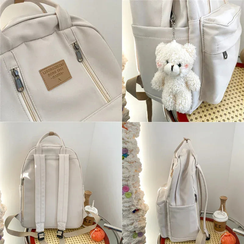 Cool Backpacks School Bag Double Zipper Tote Bags - DanaFashionstore