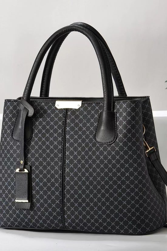 New Printed Tote Portable Shoulder Crossbody Women's Bag Middle-aged Lady Mother High Sense