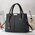 New Printed Tote Portable Shoulder Crossbody Women's Bag Middle-aged Lady Mother High Sense - DanaFashionstore