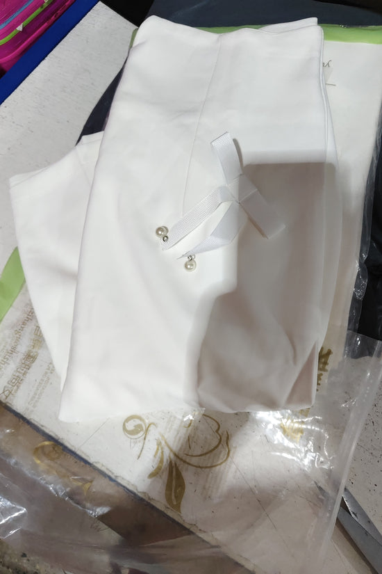 Big size skirt with one-step bottom