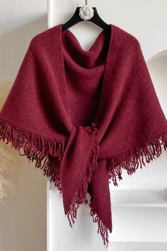 Autumn And Winter Solid Color All-match Warm Scarf