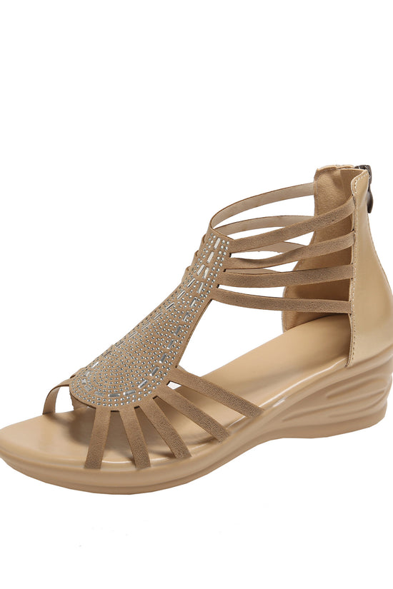 Soft Bottom Mom Fashion Outerwear Women's Wedge Shoes