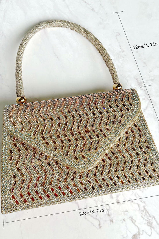 Ladies Hand Bag New Rhinestone Dinner - Dana Fashion