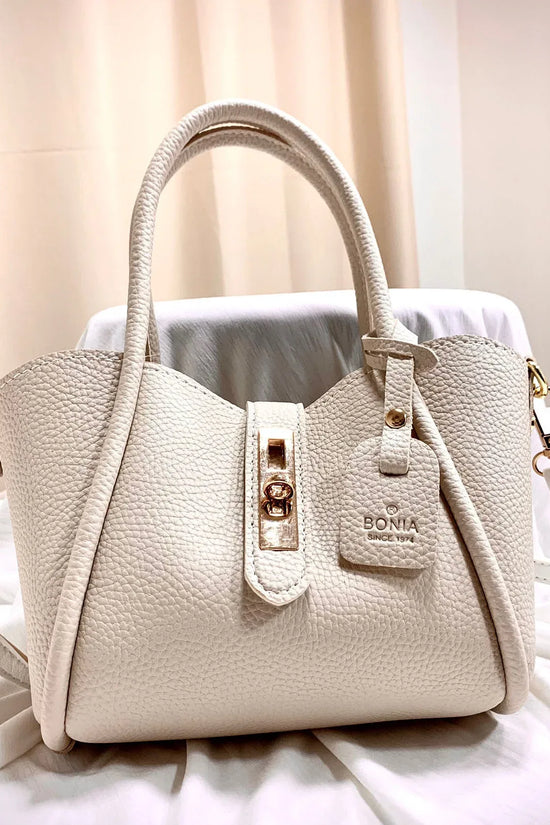 Litchi Pattern Soft Leather Portable Tote Bag - DanaFashionstore