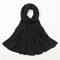 Women's Knitted Thread Cotton Striped Solid Color Scarf - DanaFashionstore