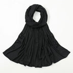 Women's Knitted Thread Cotton Striped Solid Color Scarf - DanaFashionstore