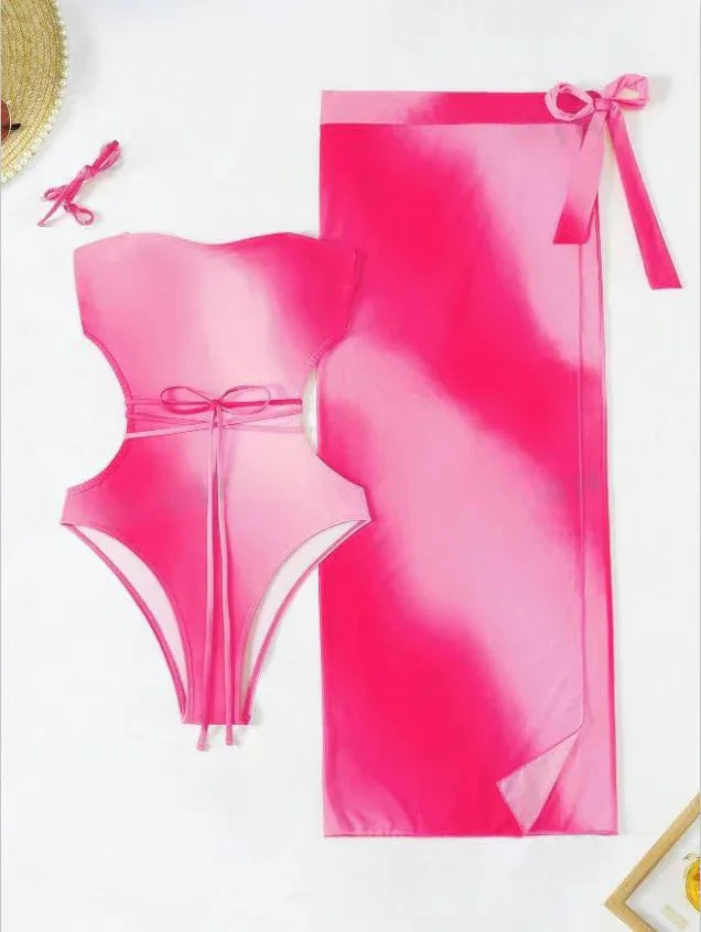 American Beach Seaside Vacation One-piece Swimsuit - DanaFashionstore