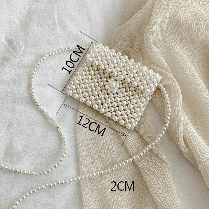 Pearl Bag Female Messenger Bag Wild Mini Retro Western Style Pearl - DanaFashionstore