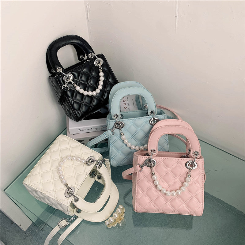 All-match Crossbody Fairy Diamond Quilted Handbag - Dana Fashion