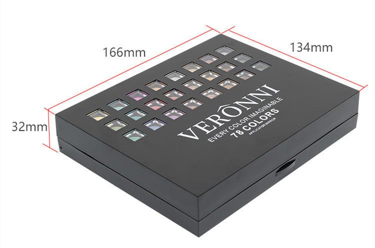 78 Colors Makeup Set Shading Powder Lipstick $54.37 Dana Fashion Color Classification: 78 Colors Eye Shadow makeup Product information: Color: as shown in the picture Style: 78-color push-pull eye shadow Category: Makeup Set Pattern: solid color Specifica