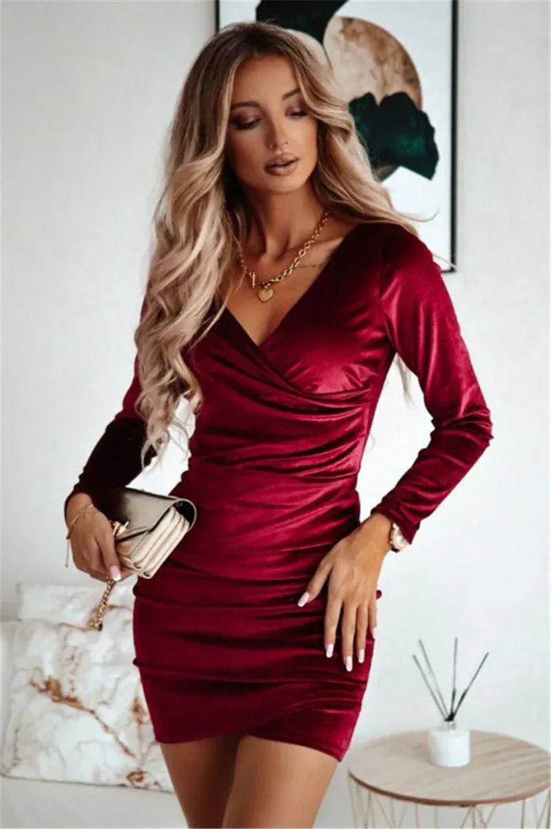 Colorful Pleated Dress 2026 - Everyday Elegant European Style - DanaFashionstore