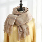 Women's Sweet Tassel Shawl Warm Cashmere Scarf - DanaFashionstore