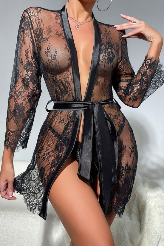 Light Lace Nightgown Home Nightgown - Dana Fashion