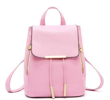 Women Backpack High Quality PU Leather Mochila Escolar School Bags For Teenagers Girls Top-handle Backpacks Herald Fashion - Dana Fashion