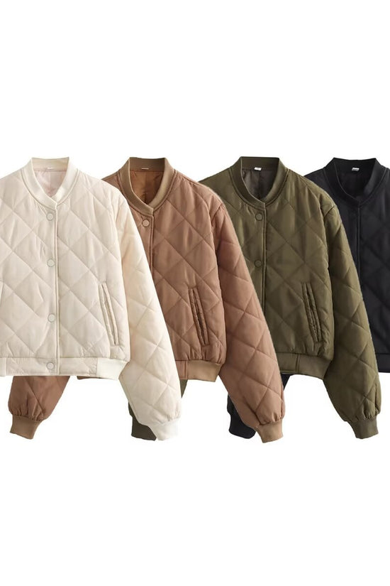 Autumn And Winter Ladies New Comfort And Casual Short Cotton Jacket Jacket Coat