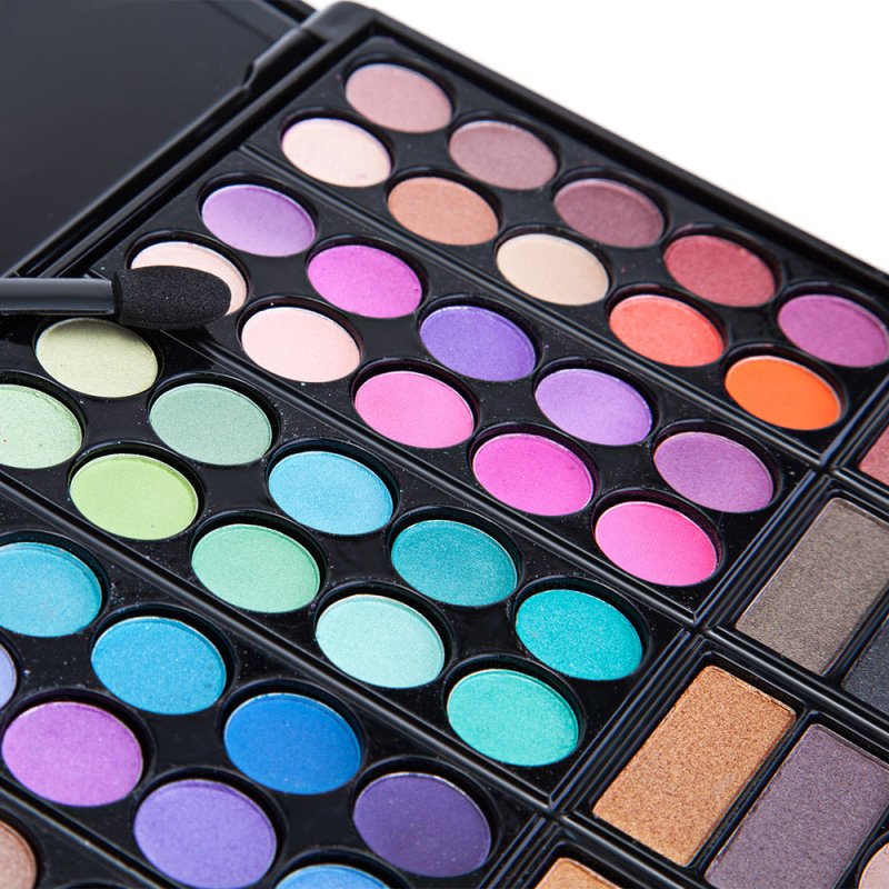 78Color Eyeshadow Palette Matte Shimmer $29.00 Dana Fashion Appearance Color: Color1 makeup Product information: Product category: eye shadow brush Brush material: nylon Brush handle material: plastic Appearance color: 78 # 1, 78 # 2, 78 # 3 Size: 24x17x1
