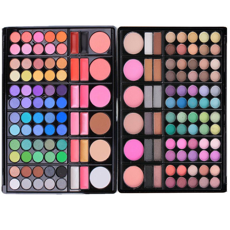 78Color Eyeshadow Palette Matte Shimmer $29.00 Dana Fashion Appearance Color: Color1 makeup Product information: Product category: eye shadow brush Brush material: nylon Brush handle material: plastic Appearance color: 78 # 1, 78 # 2, 78 # 3 Size: 24x17x1