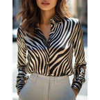 Solid-color Casual Loose-fit Women's Shirt - DanaFashionstore