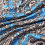 Paisley Printed 90 Square Scarf Retro Fashion Shawl - DanaFashionstore