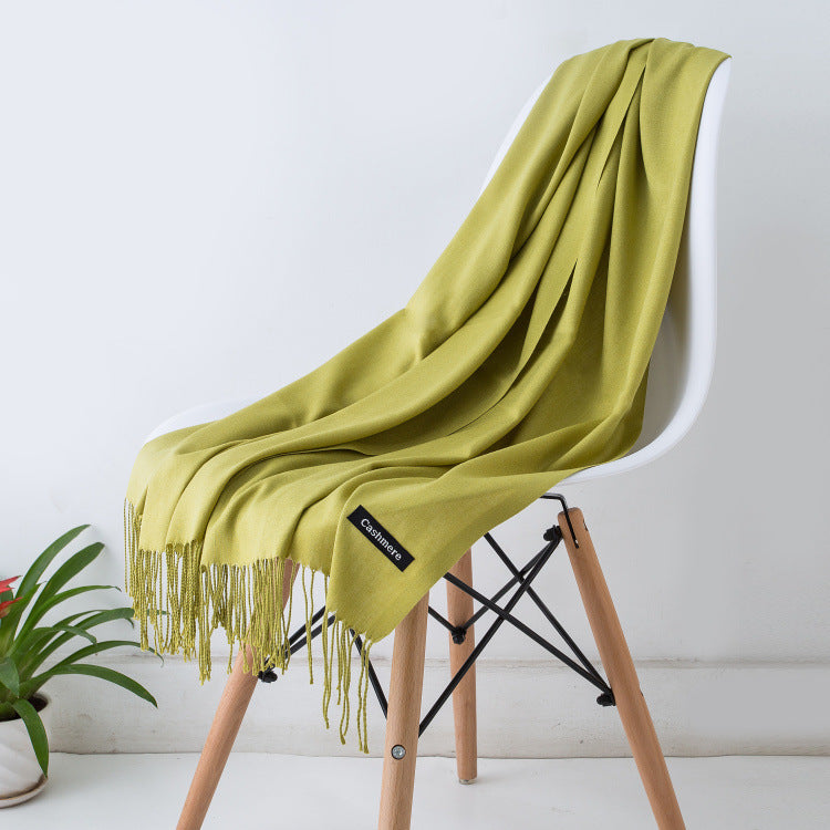 Thin Spring And Summer Long Air-conditioned Shawl
