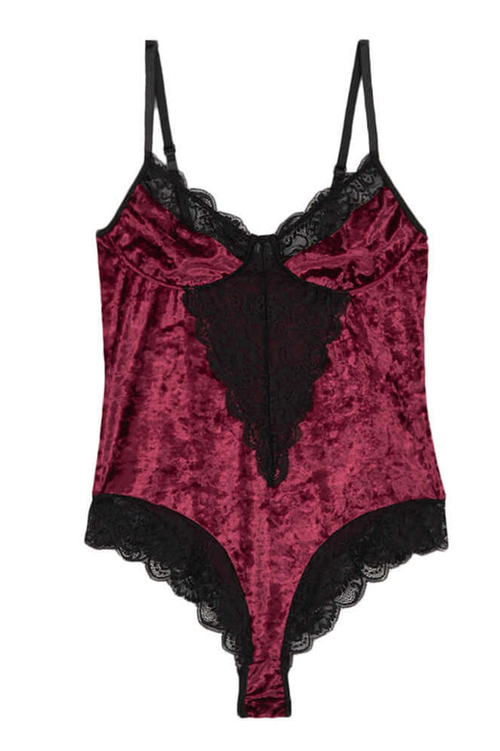 See-through Underwear Sex Appeal One-piece $51.69 Dana Fashion Color: Wine Red Size: L Women's clothing Product information: Function: waist protection, no trace, hip lift, body sculpting, abdomen reduction Suitable seasons: summer, winter, spring, autumn