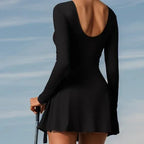 Two-Piece Tennis Skirt 2026 - Anti-Exposure Sports Yoga Skirt - DanaFashionstore